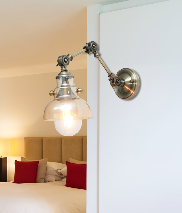 종유리 관절 1등 벽등 벽무드등 (브론즈)