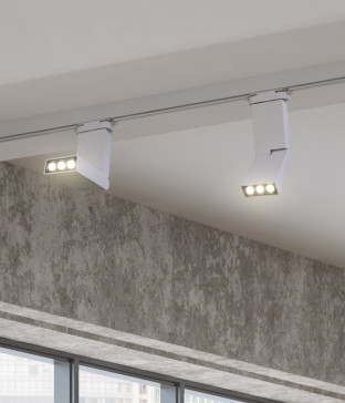 LED 폴더 레일 6W [블랙/화이트]