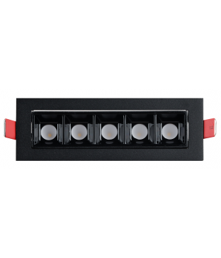 자스민 멀티5구 매입LED 간접등조명 /블랙,화이트 회전형